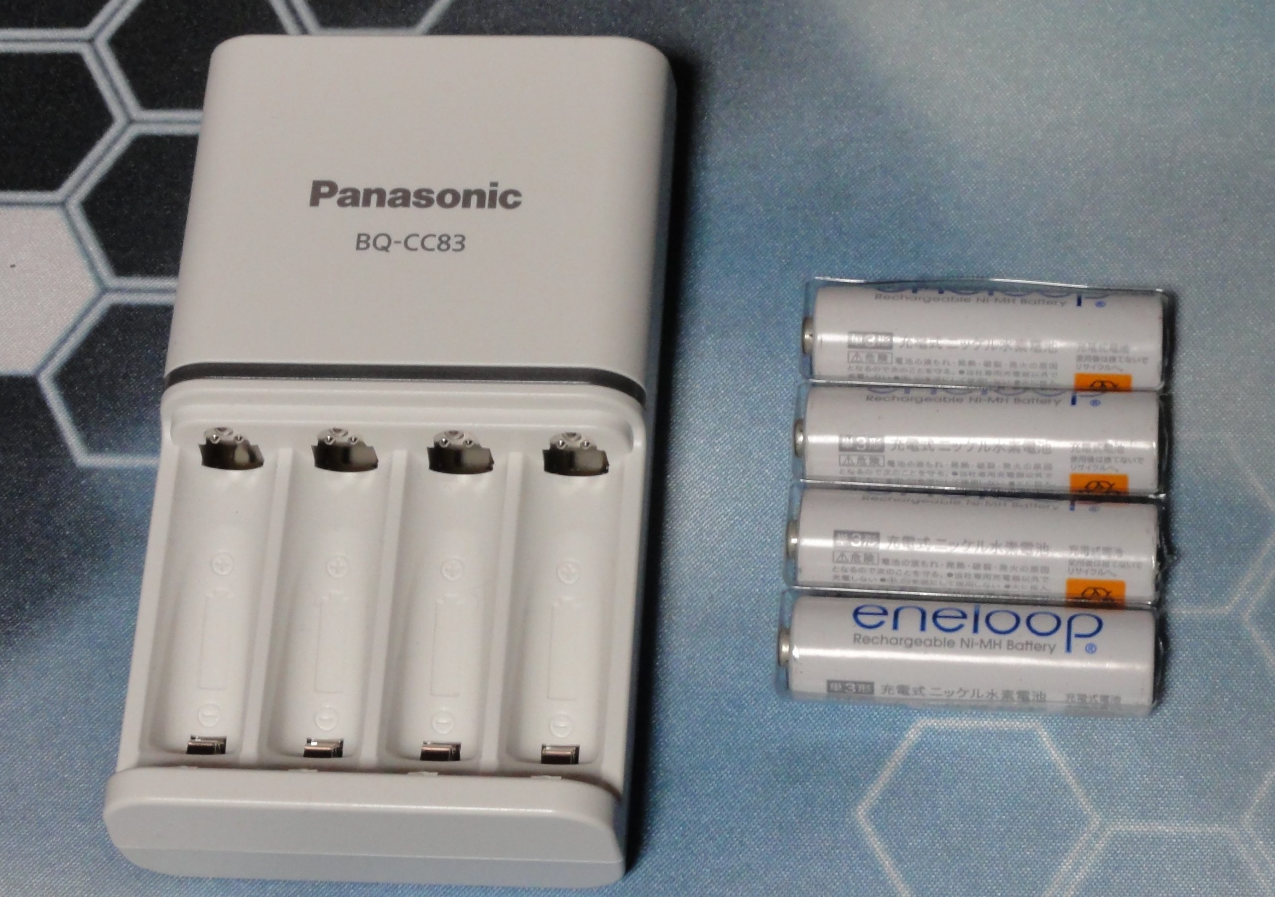 Panasonicの充電器BQ-CC83を買ってきました～10年前の三洋エネループ復活
